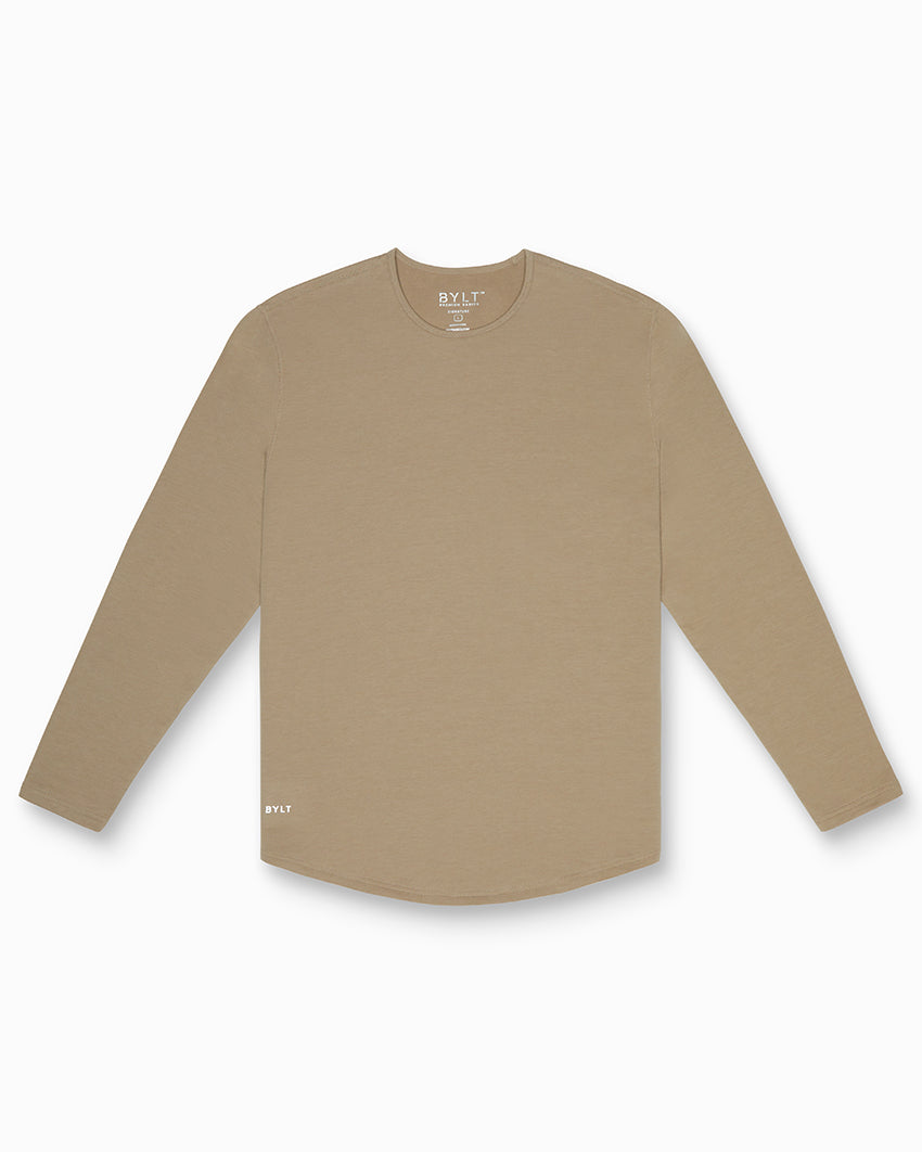 Drop-Cut Long Sleeve: BYLT Signature