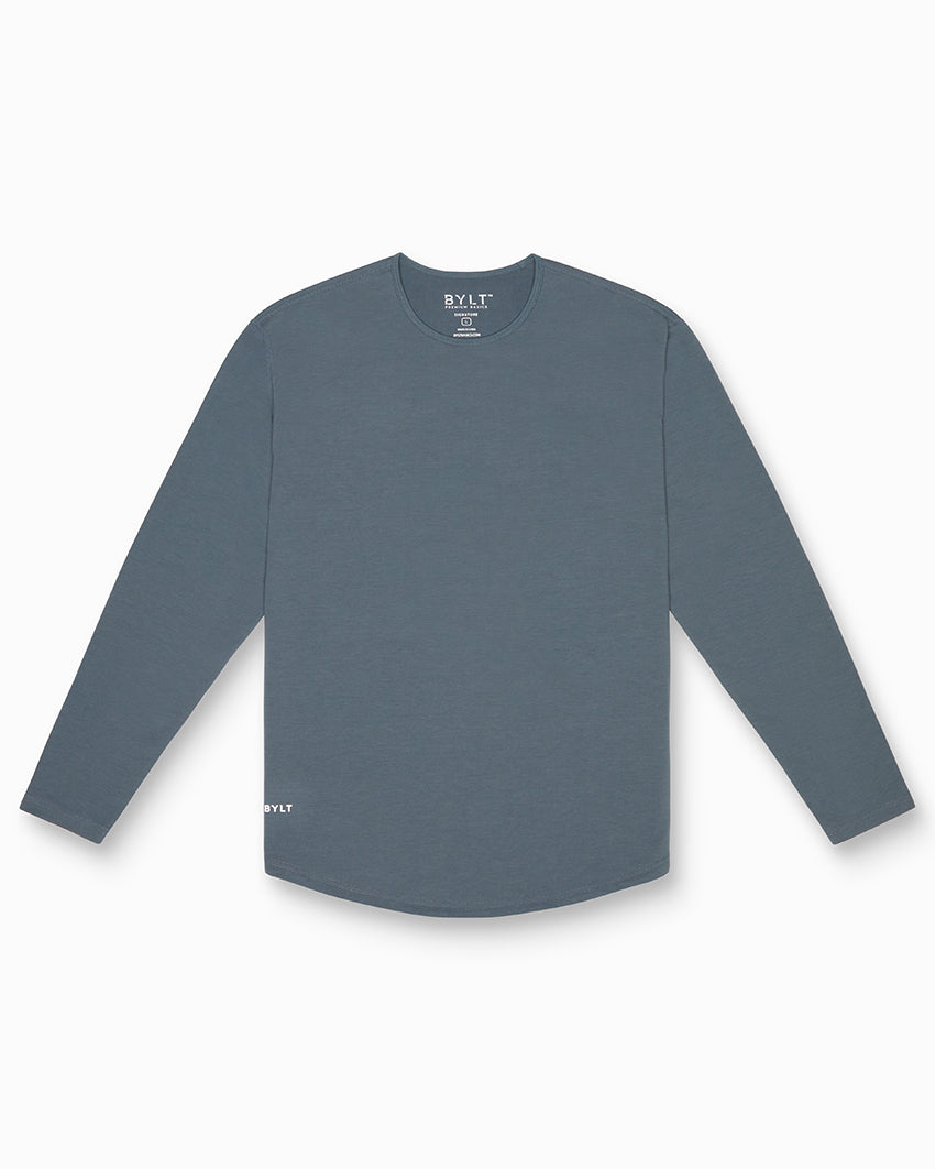 Drop-Cut Long Sleeve: BYLT Signature