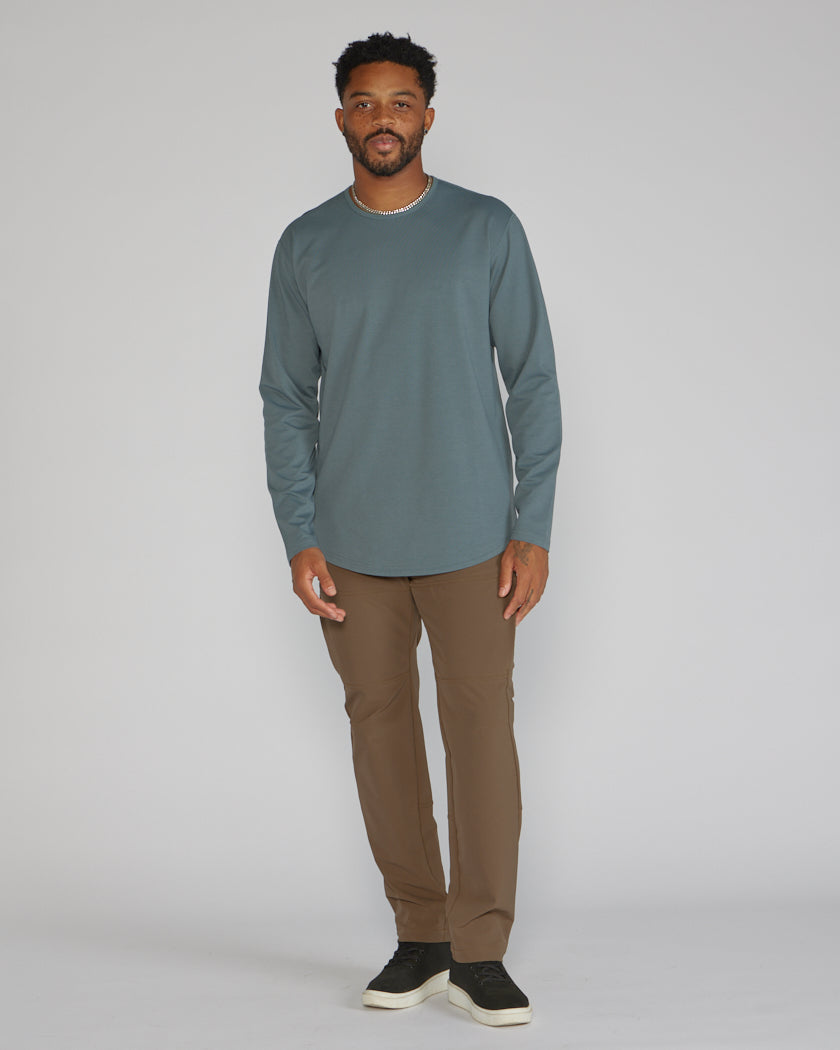 Drop-Cut Long Sleeve: BYLT Signature