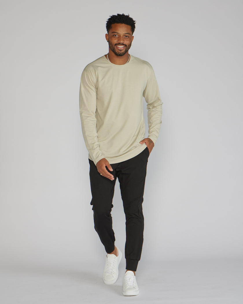 Drop-Cut Long Sleeve: BYLT Signature