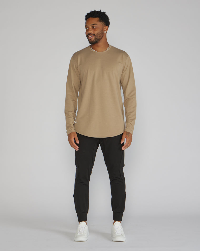 Drop-Cut Long Sleeve: BYLT Signature