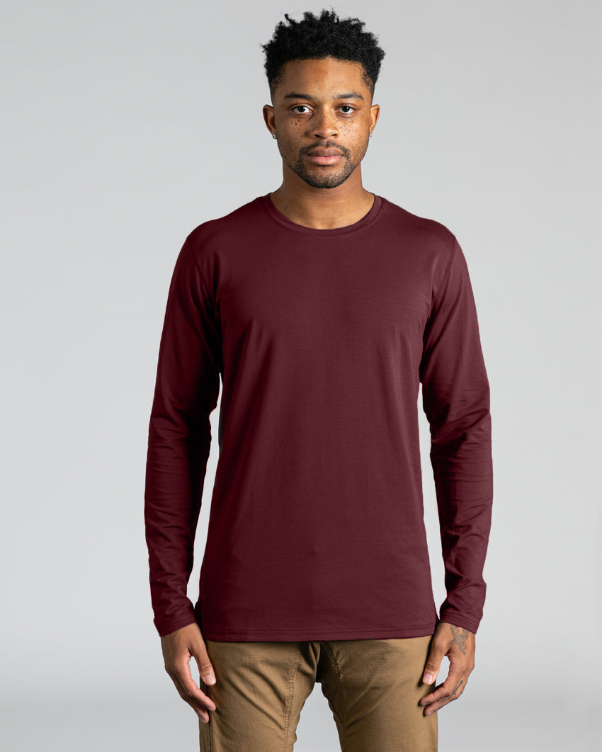 Long Sleeve: BYLT Signature Split Hem