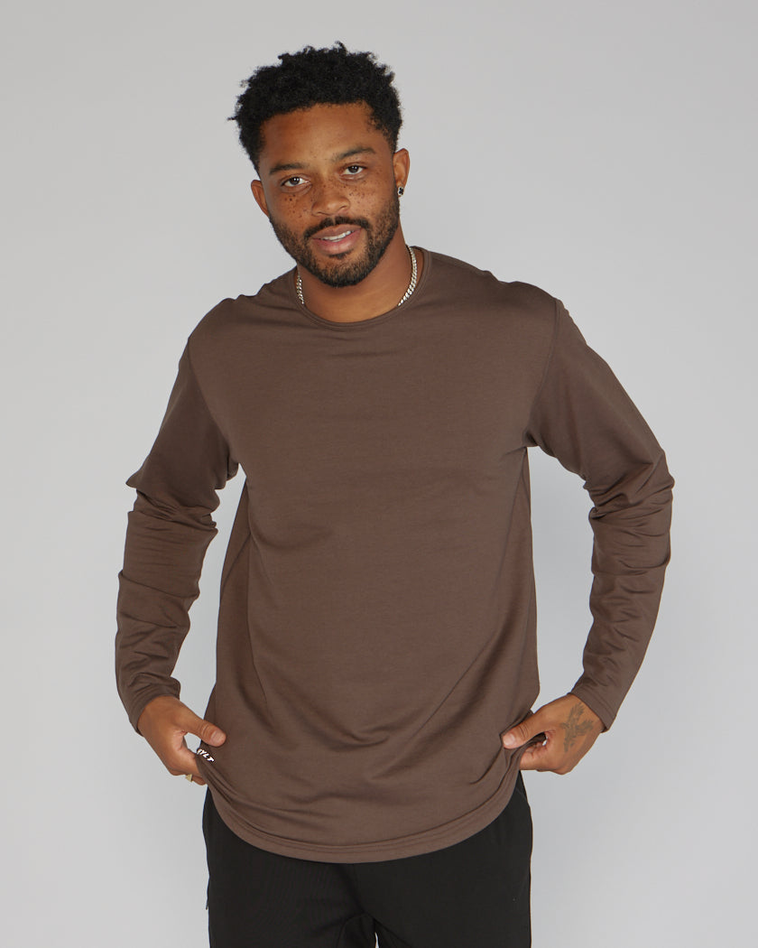 Drop-Cut Long Sleeve: BYLT Signature