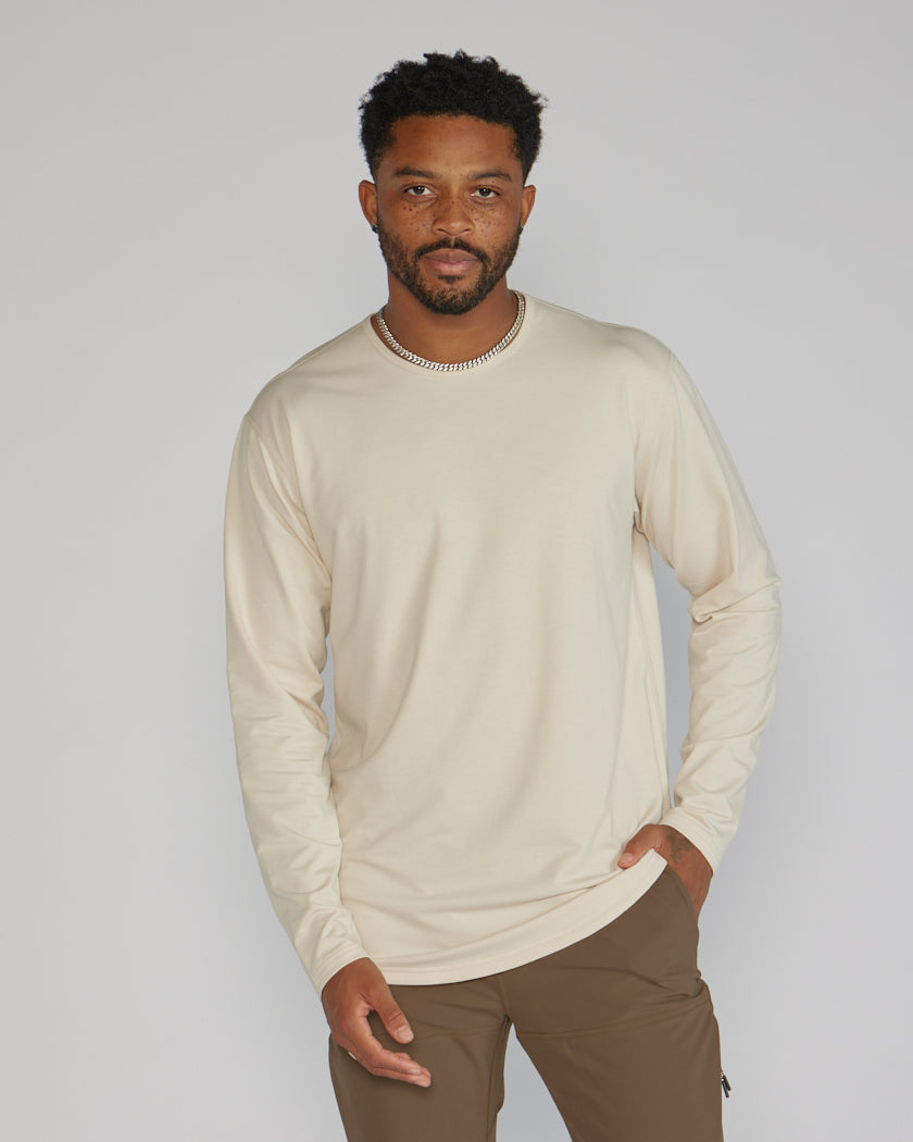 Drop-Cut Long Sleeve: BYLT Signature