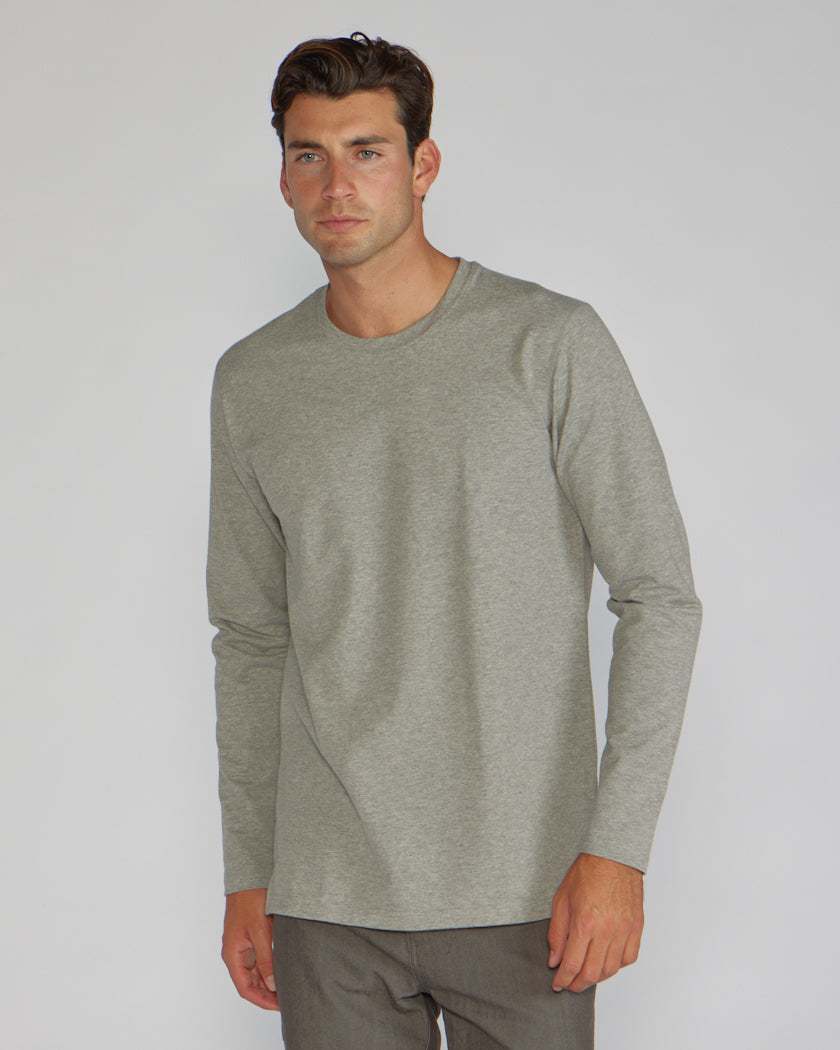 Long Sleeve: LUX Split Hem
