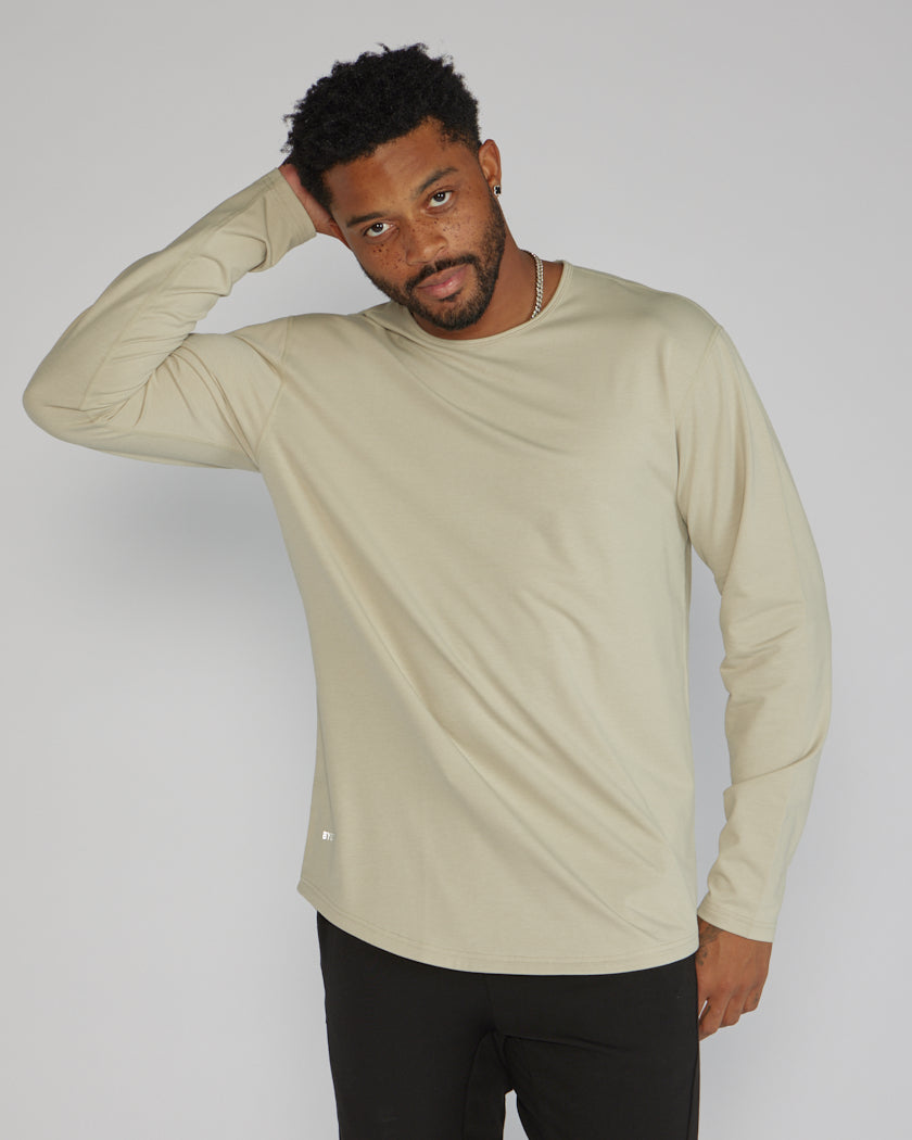 Drop-Cut Long Sleeve: BYLT Signature