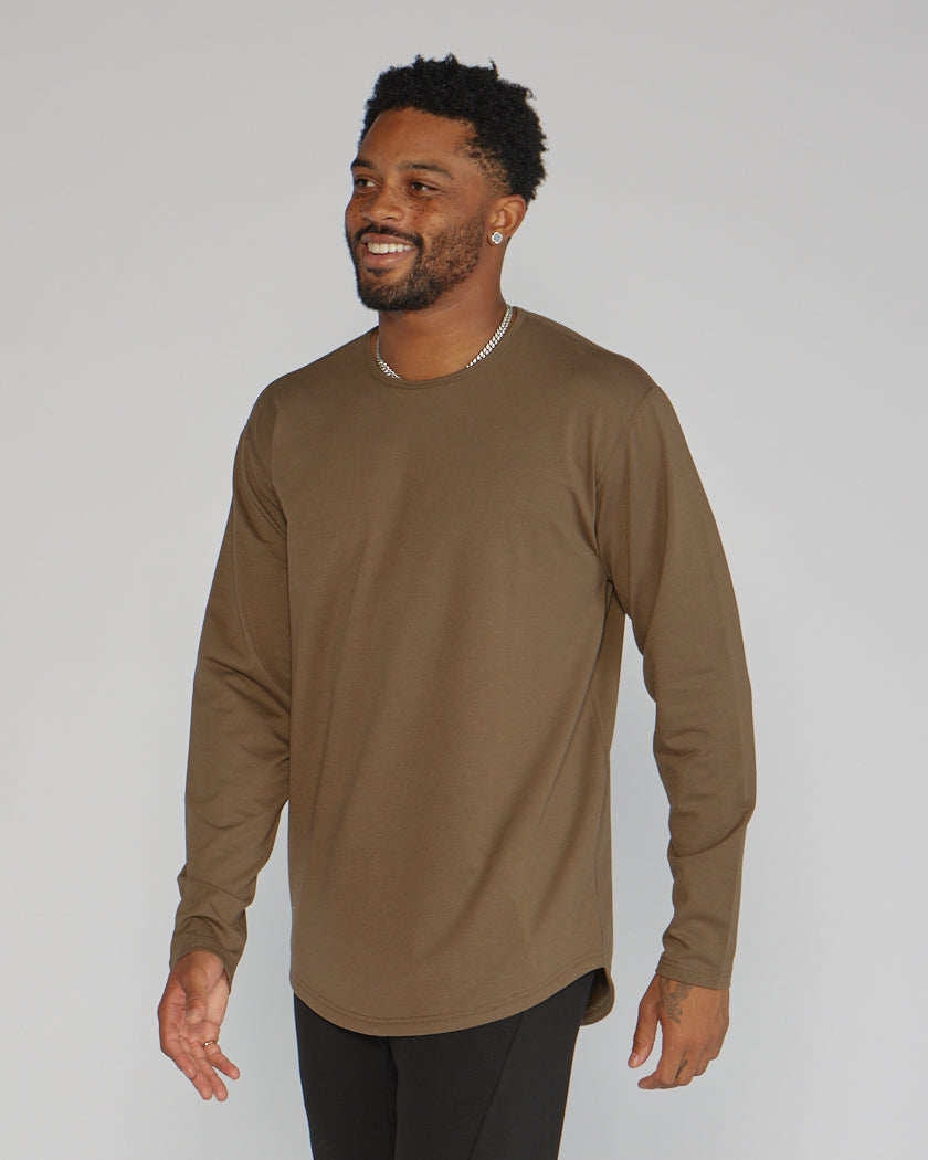 Drop-Cut Long Sleeve: BYLT Signature