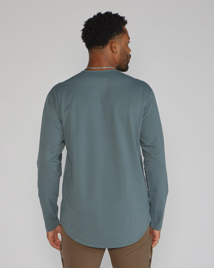 Drop-Cut Long Sleeve: BYLT Signature
