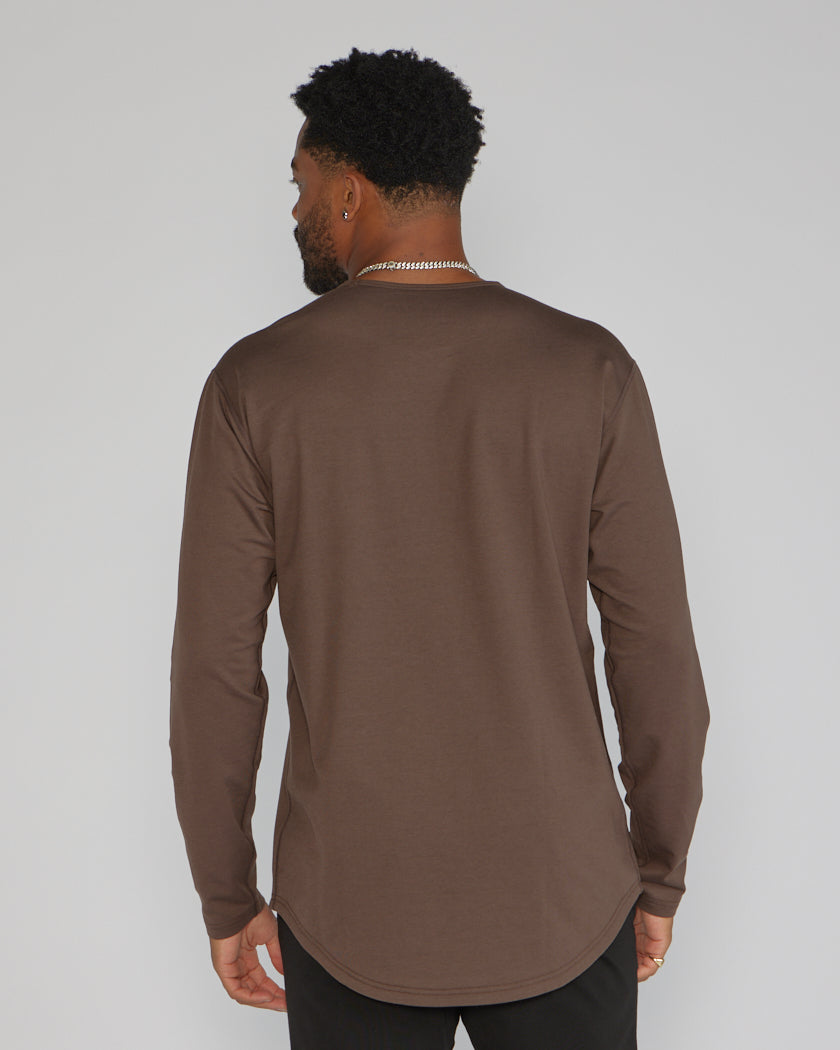 Drop-Cut Long Sleeve: BYLT Signature