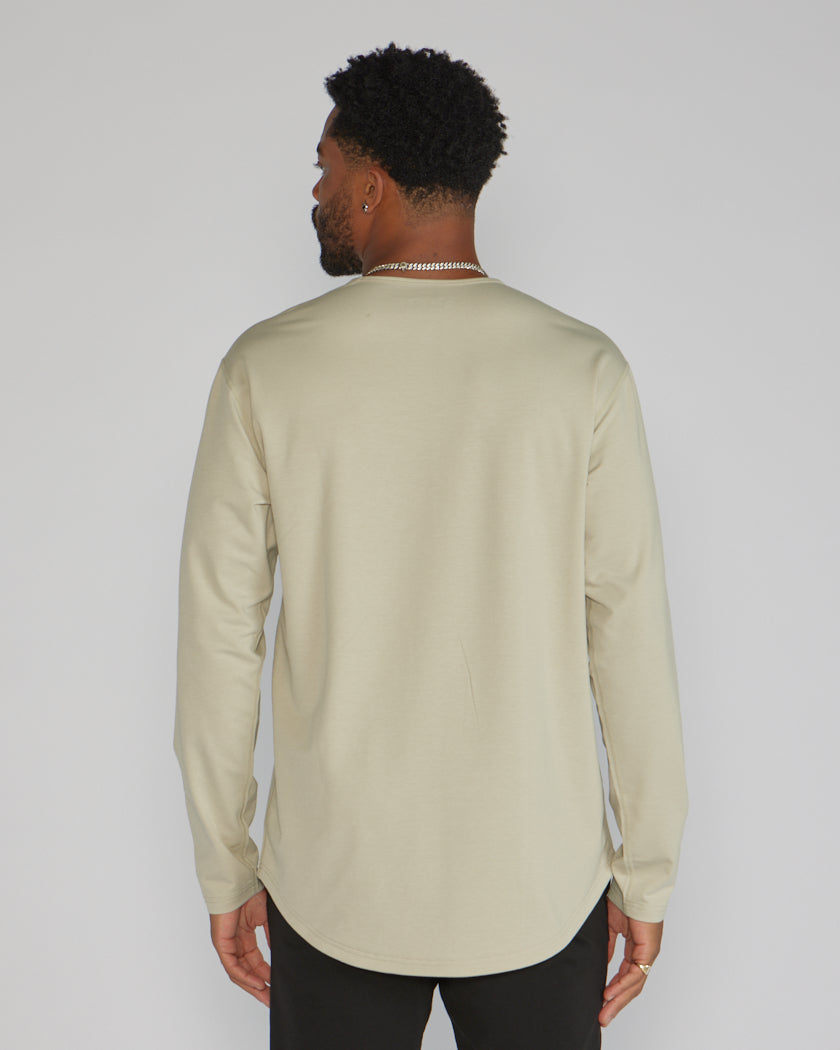 Drop-Cut Long Sleeve: BYLT Signature