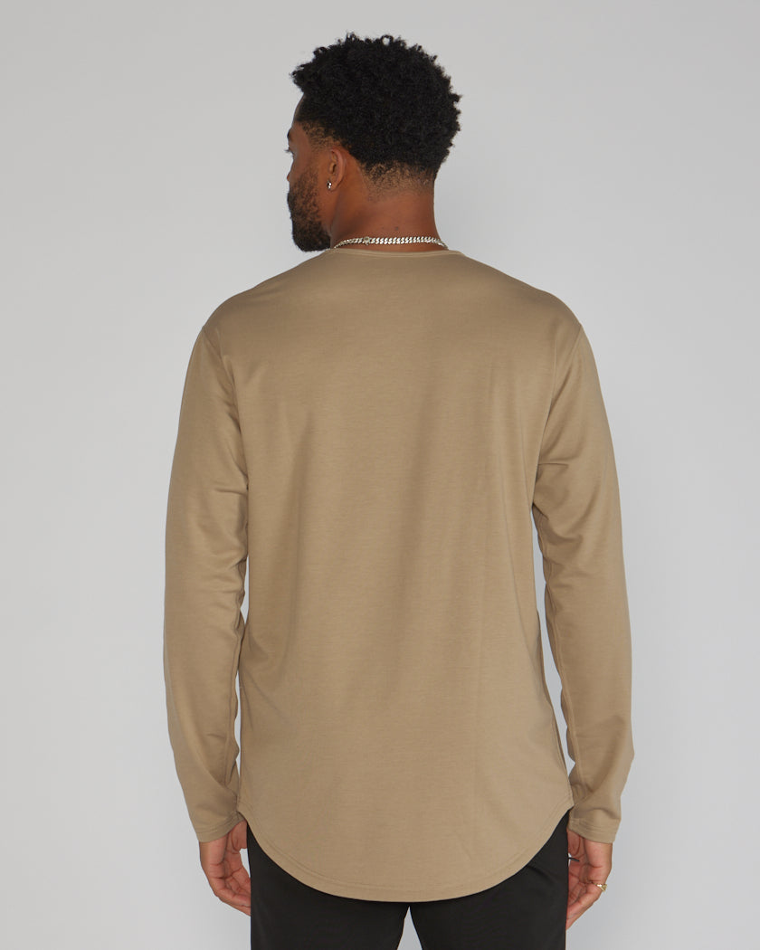 Drop-Cut Long Sleeve: BYLT Signature