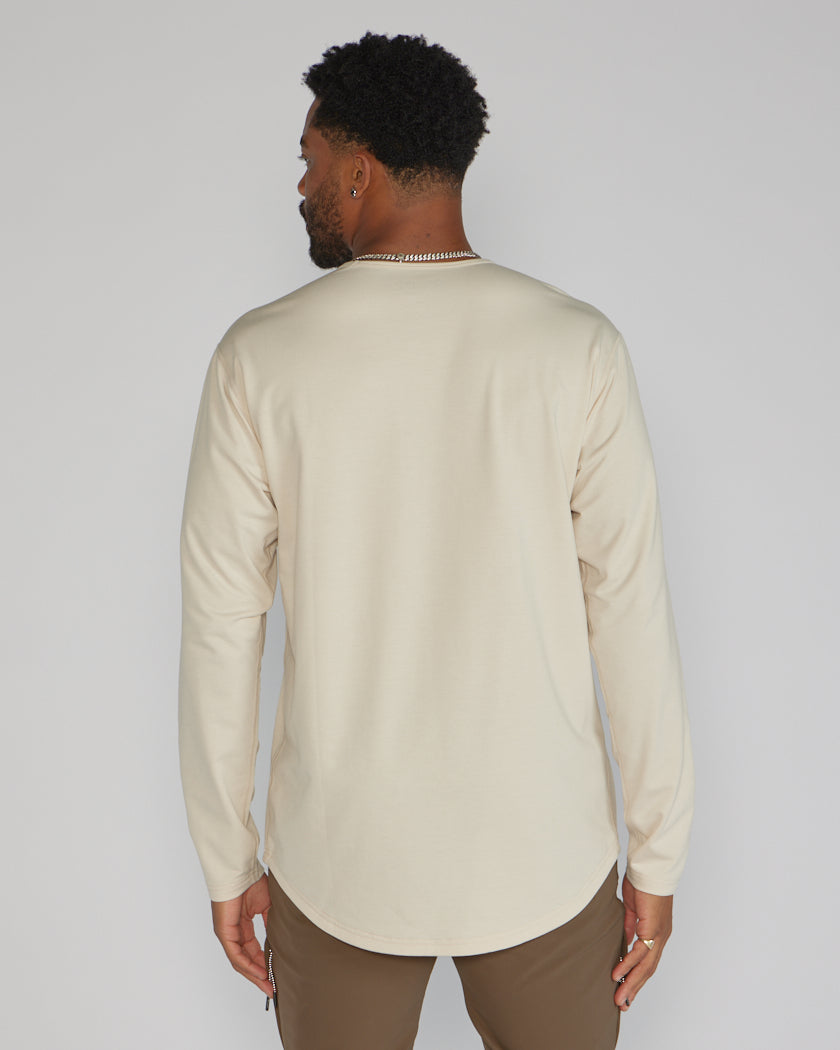 Drop-Cut Long Sleeve: BYLT Signature