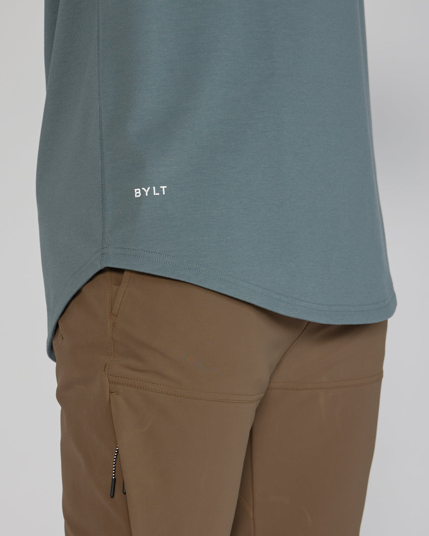 Drop-Cut Long Sleeve: BYLT Signature