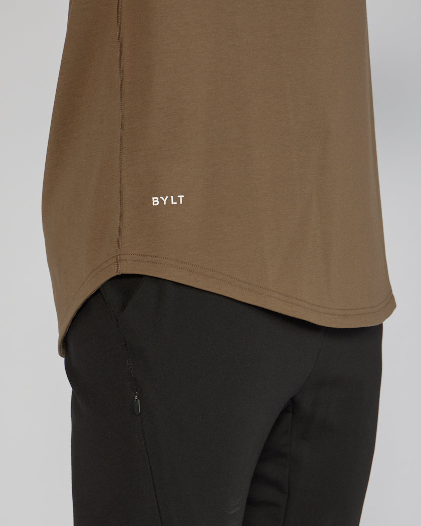 Drop-Cut Long Sleeve: BYLT Signature