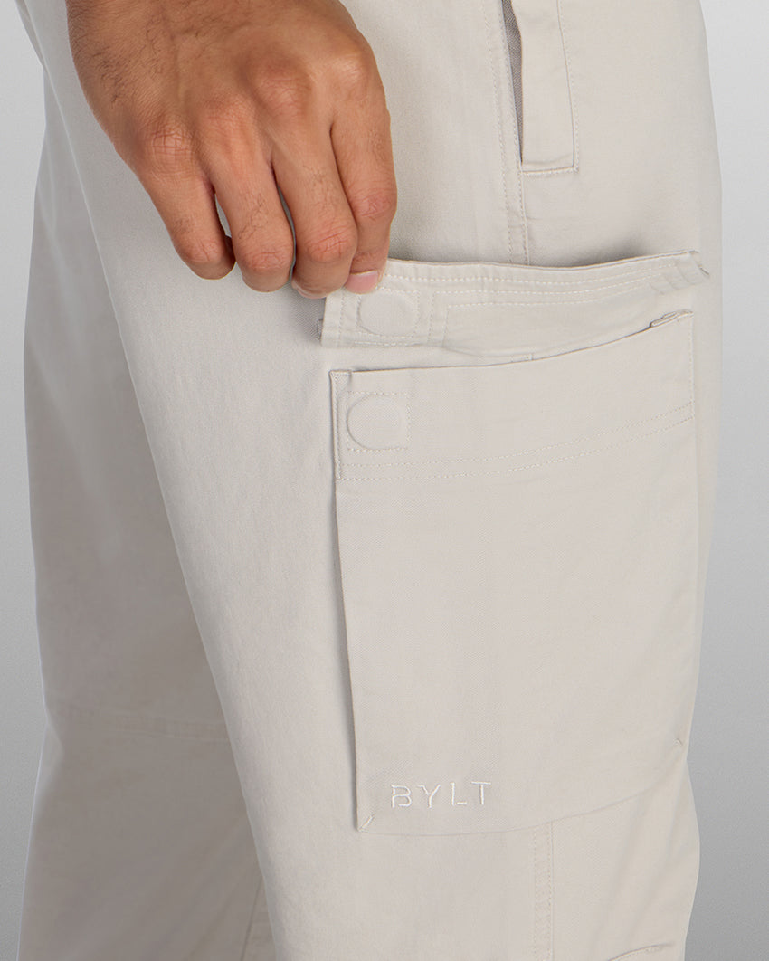 Stretch Cotton Cargo Pant