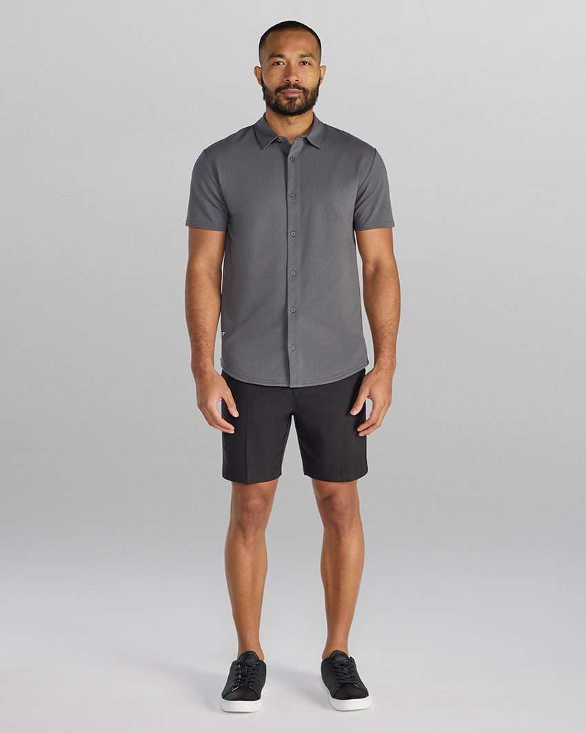 LUX Short Sleeve Button Down