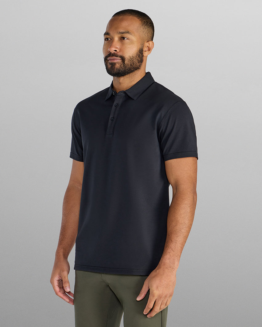 LUX Split Hem Polo