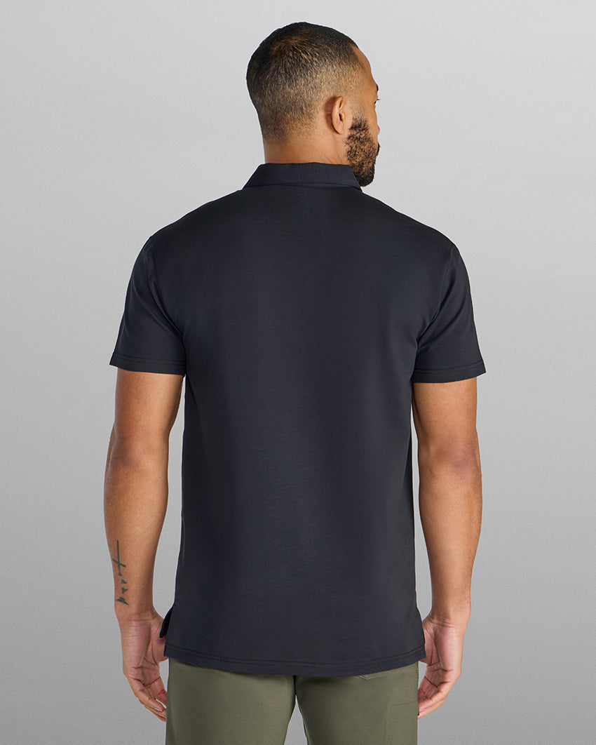LUX Split Hem Polo