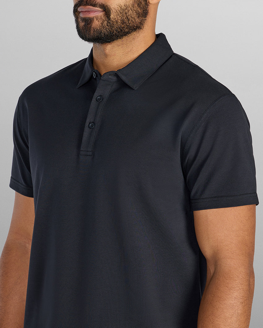 LUX Split Hem Polo