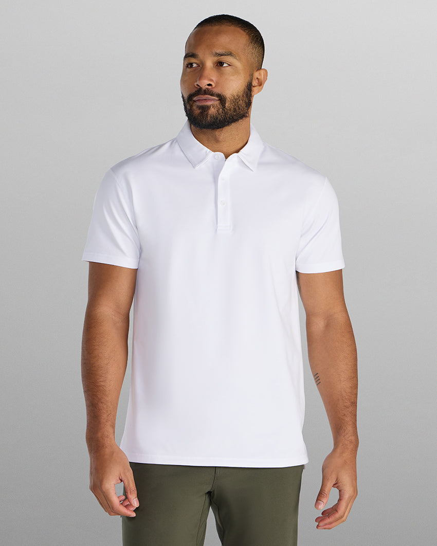 LUX Split Hem Polo