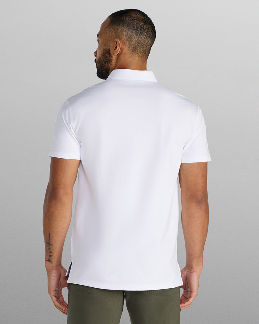 LUX Split Hem Polo