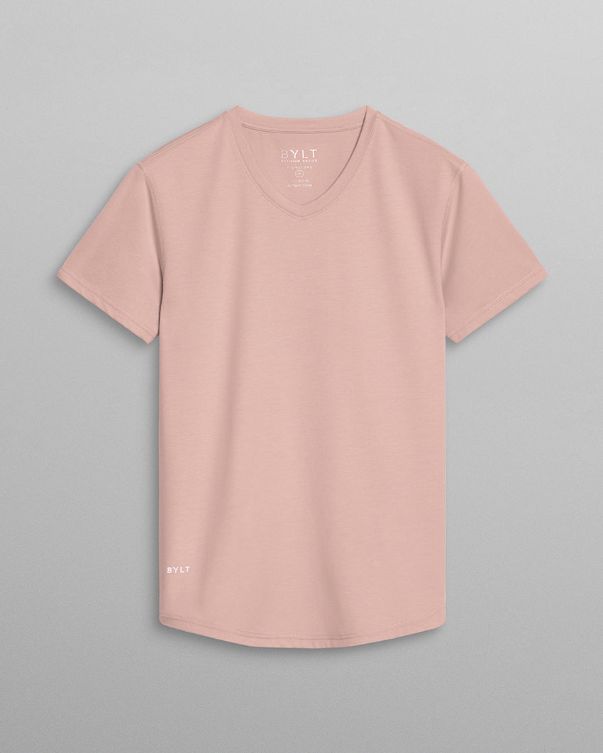 Drop-Cut V-Neck: BYLT Signature