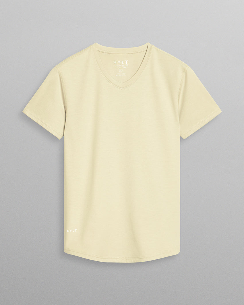 Drop-Cut V-Neck: BYLT Signature