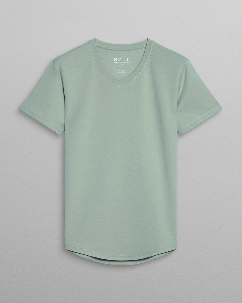 Drop-Cut V-Neck: LUX
