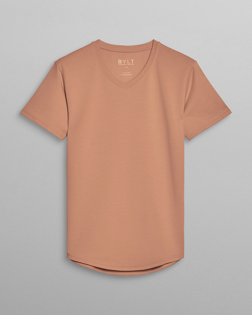 Drop-Cut V-Neck: LUX