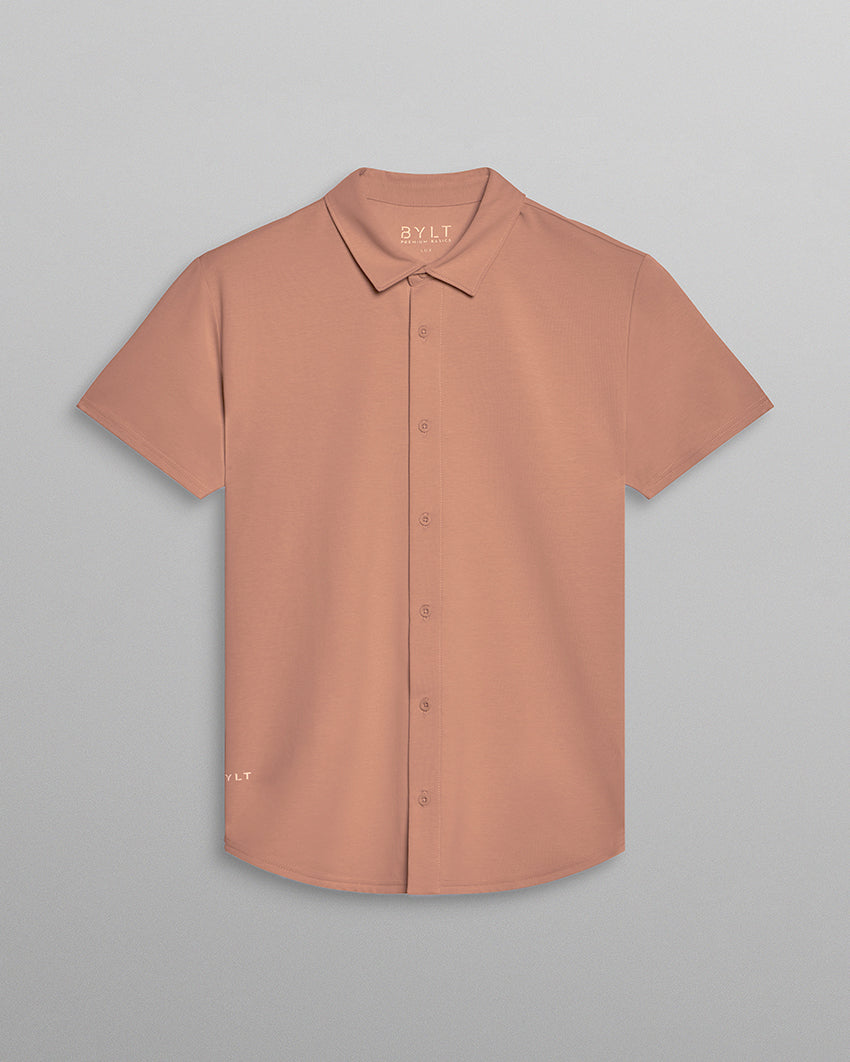 LUX Short Sleeve Button Down