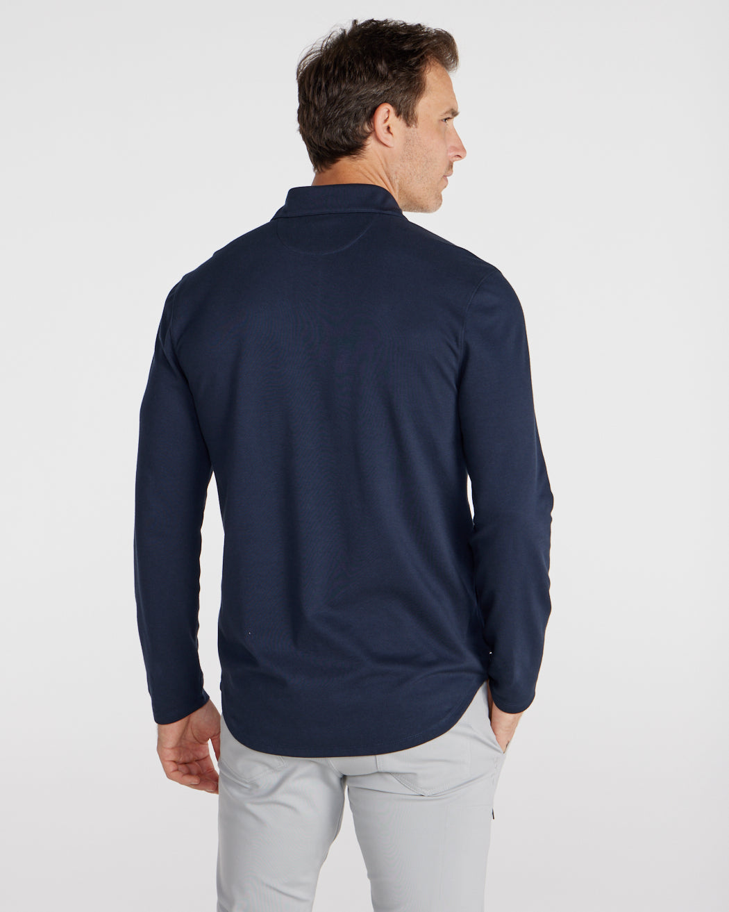 Bayside Long Sleeve Polo