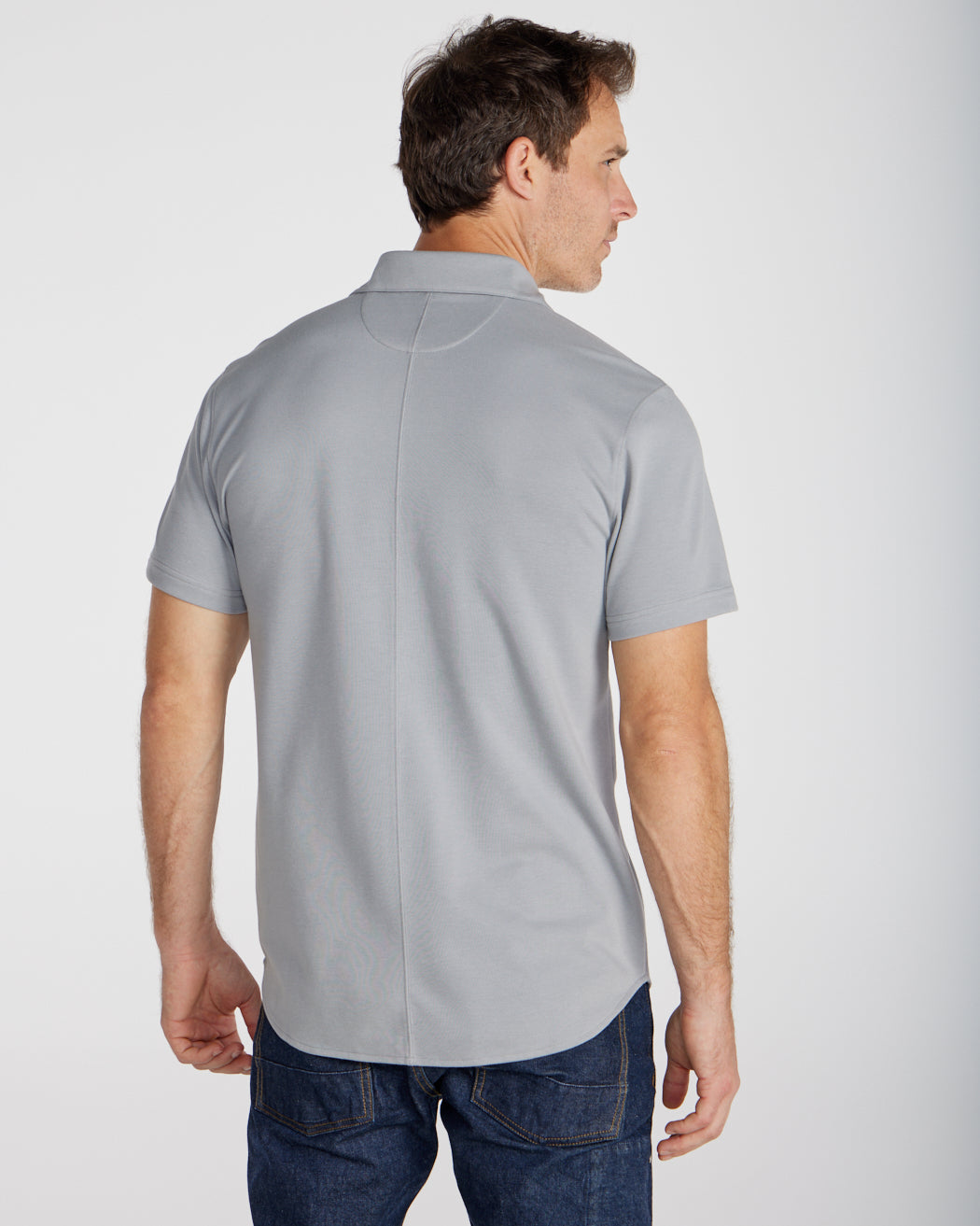 Bayside Oxford Short Sleeve Button Down