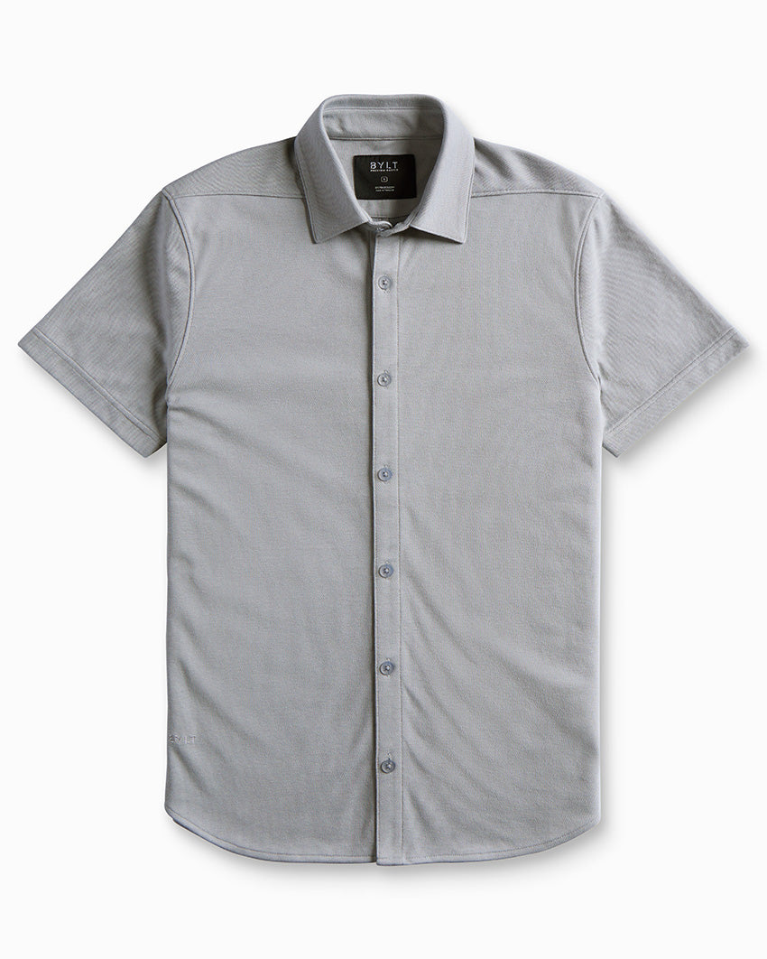 Bayside Oxford Short Sleeve Button Down