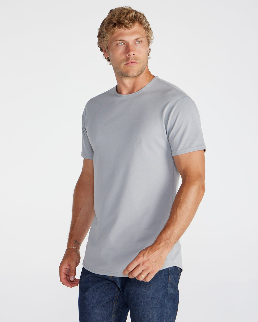 Bayside Short Sleeve Drop-Cut