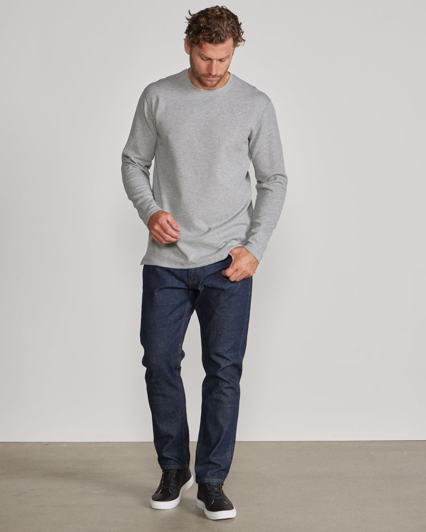 Thermal Long Sleeve Split-Hem