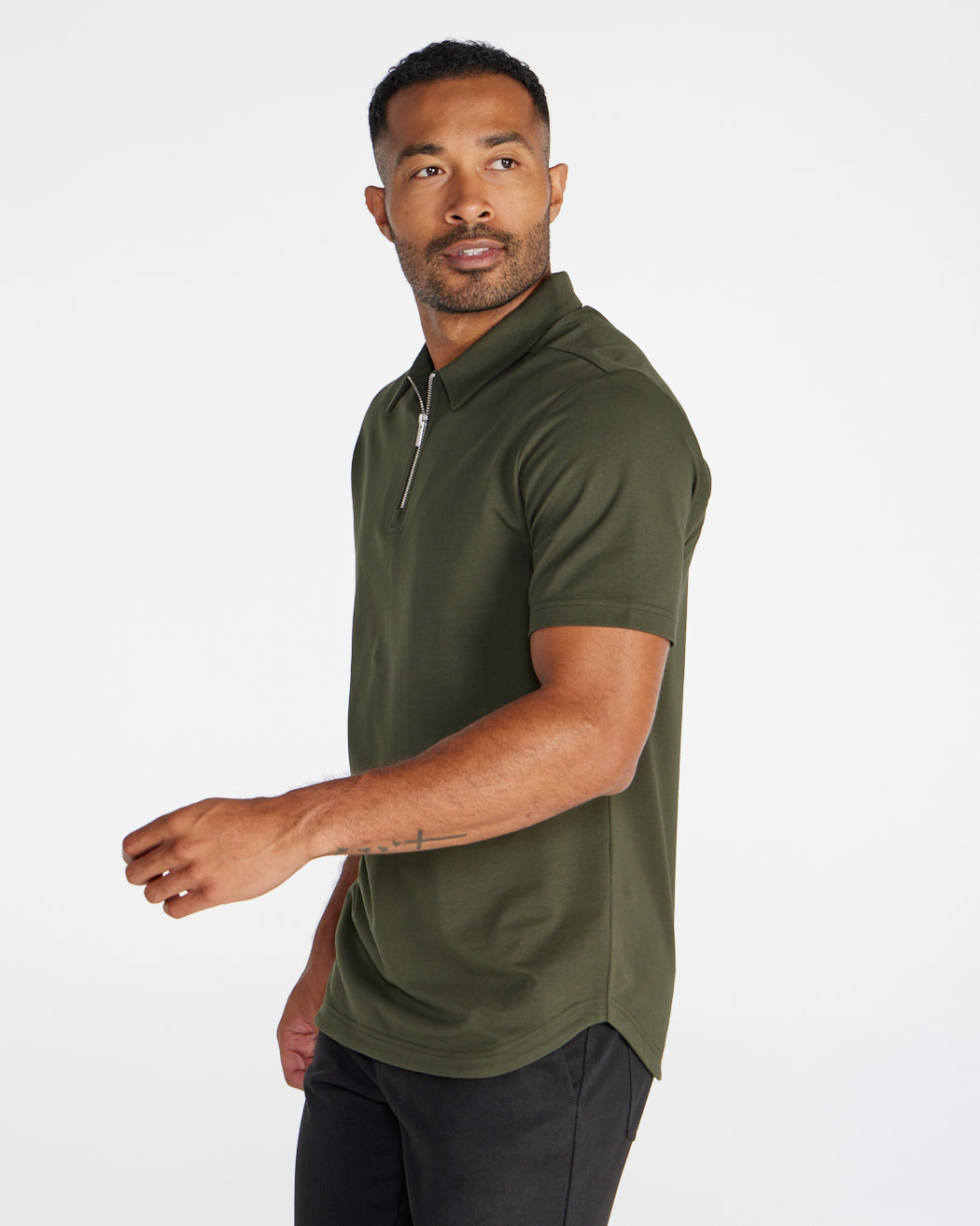 LUX Zip Polo