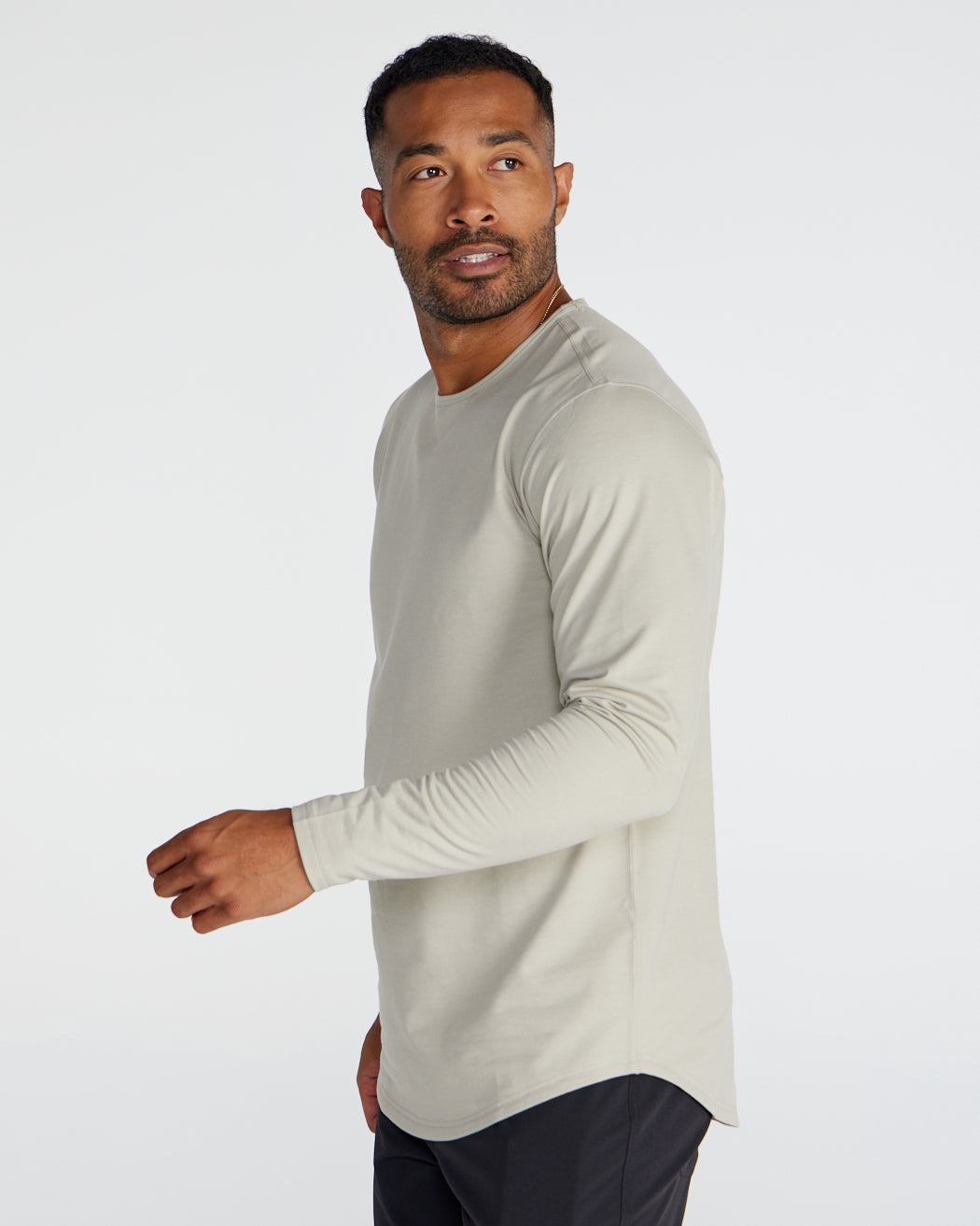 Drop-Cut Long Sleeve: BYLT Signature
