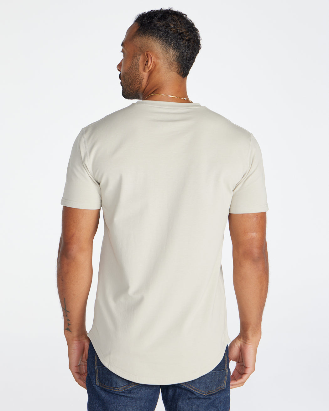 Drop-Cut V-Neck: LUX