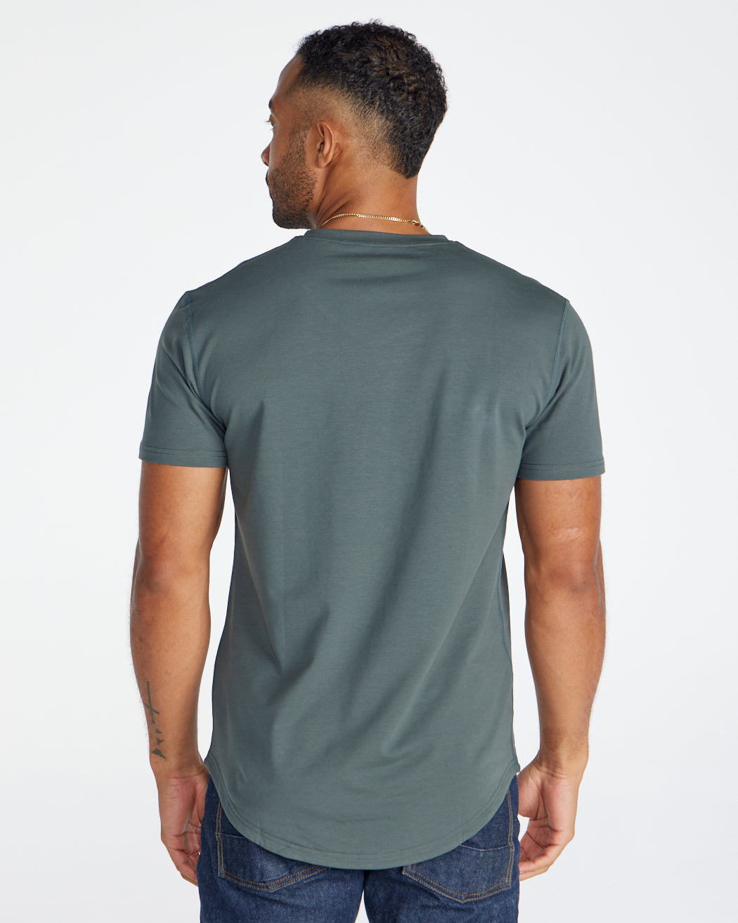 Drop-Cut V-Neck: LUX