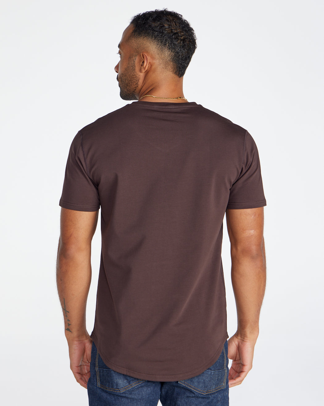 Drop-Cut V-Neck: LUX