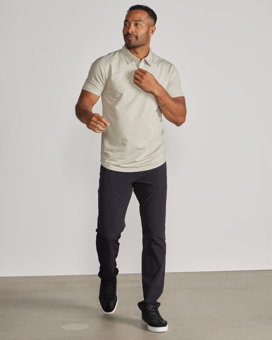 Drop-Cut Polo: BYLT Signature