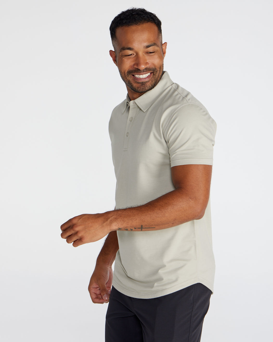 Drop-Cut Polo: BYLT Signature