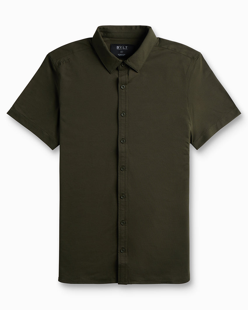 Vista Stretch Short Sleeve Button Down