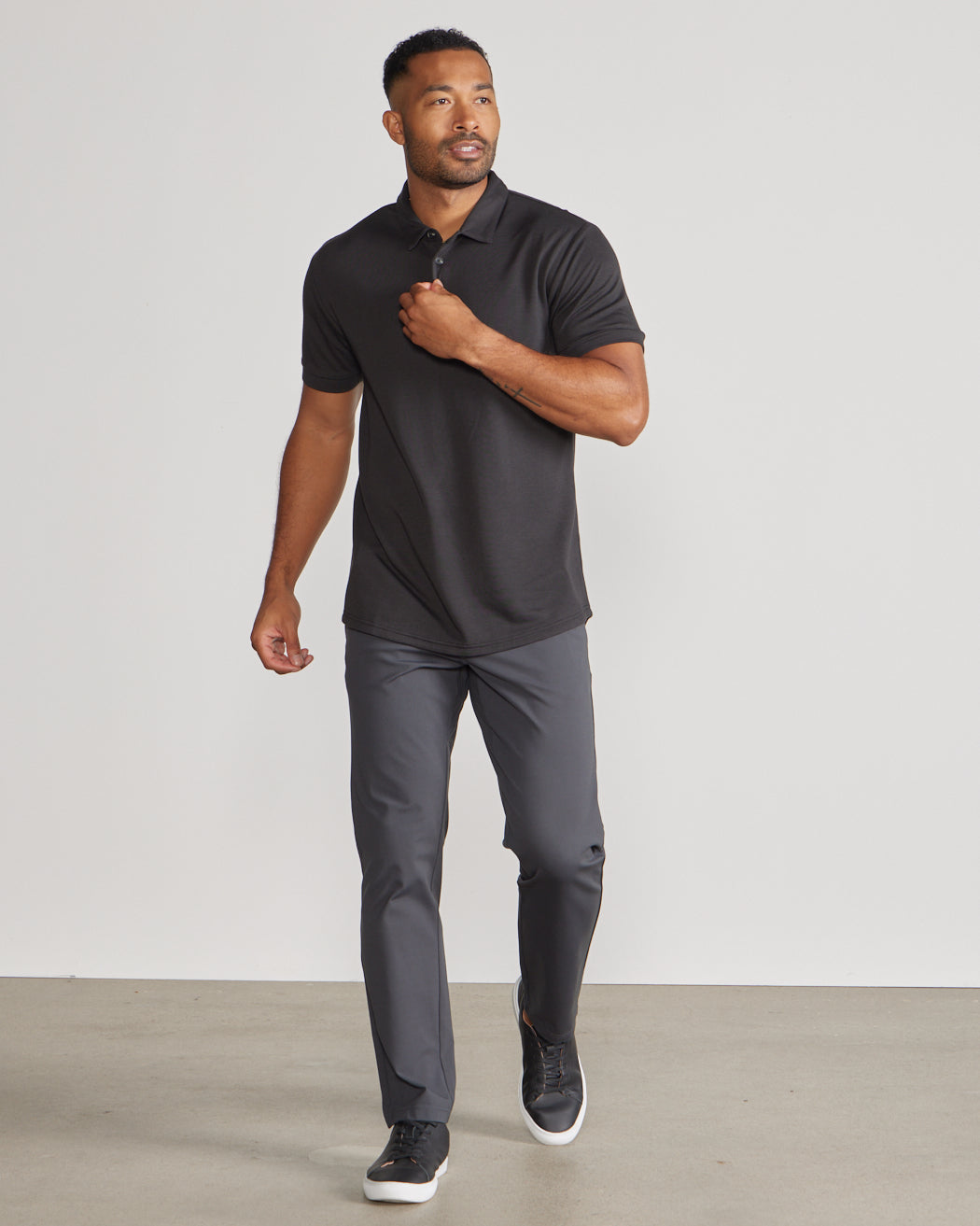 Comfort Wool Short Sleeve Polo