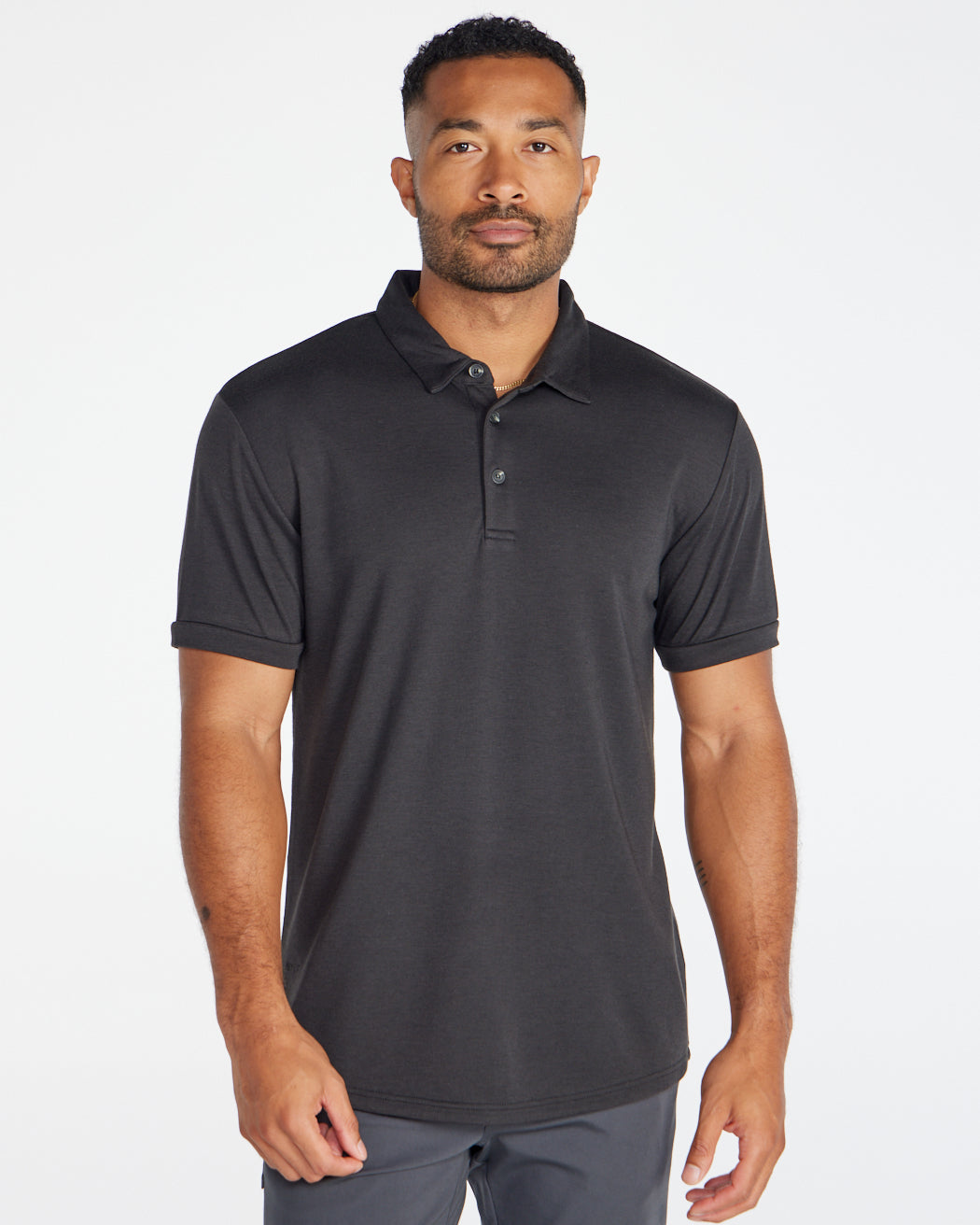 Comfort Wool Short Sleeve Polo