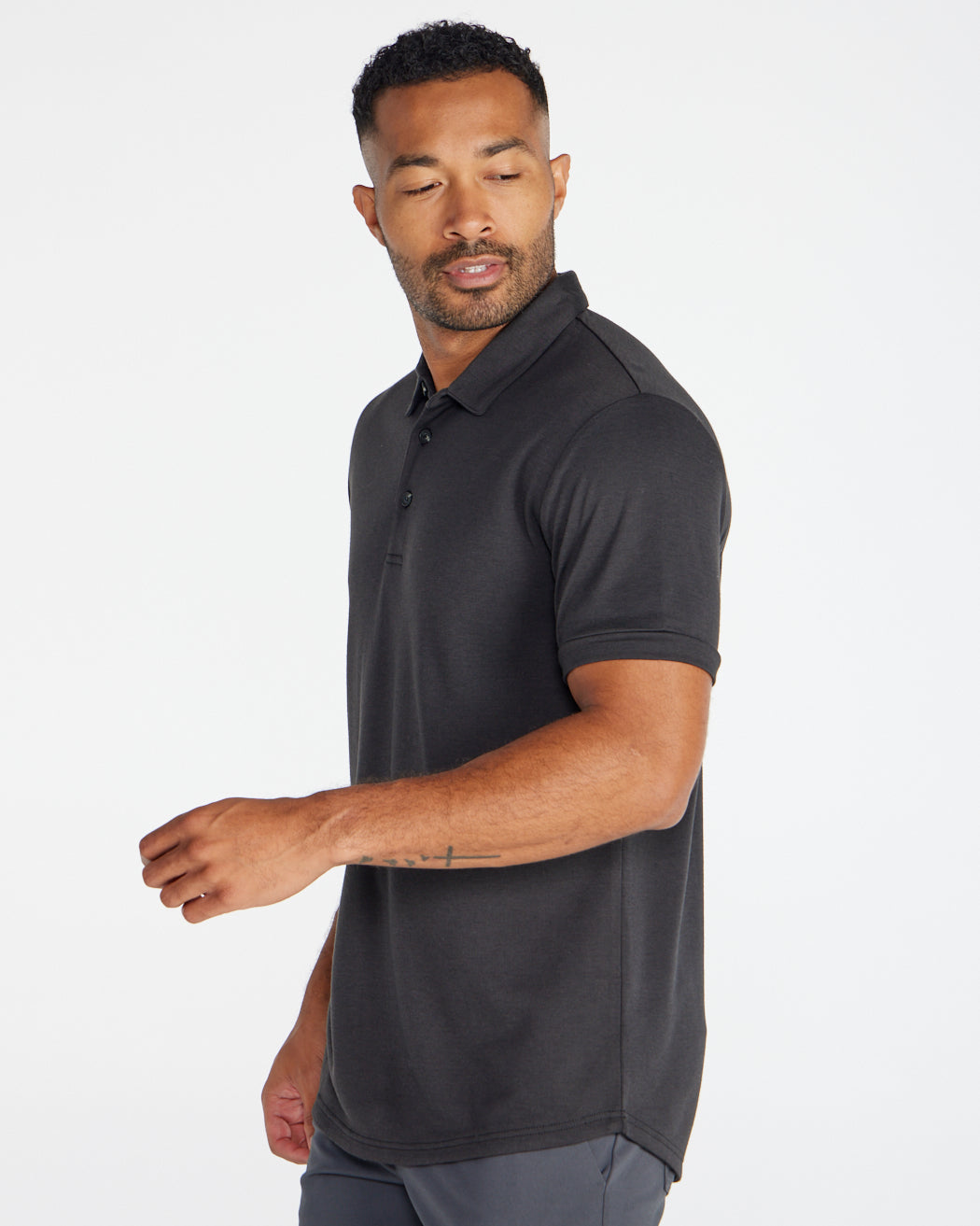 Comfort Wool Short Sleeve Polo