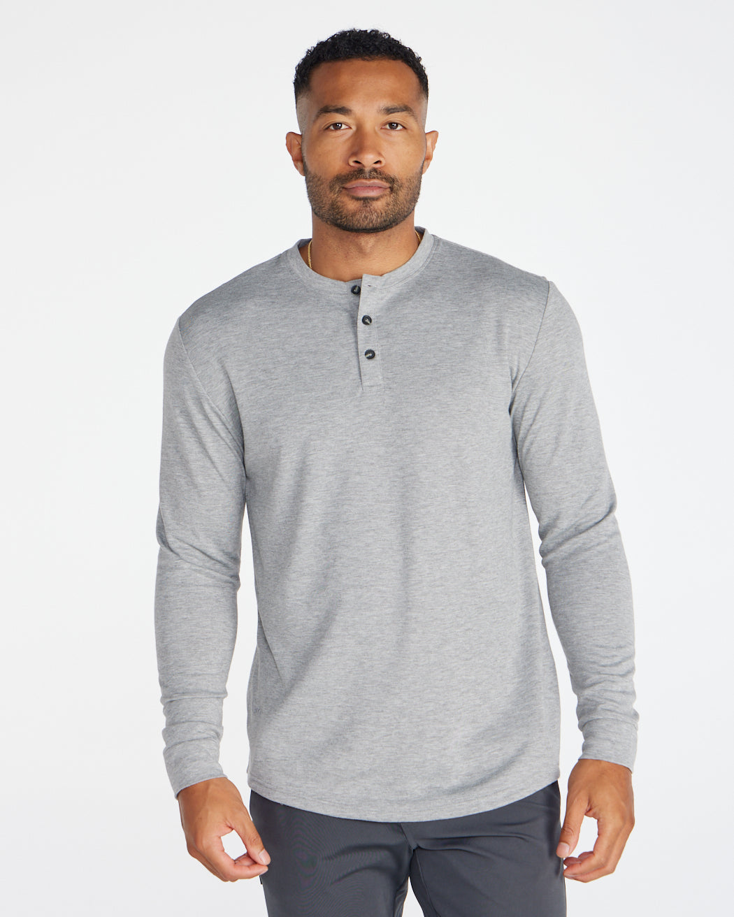 Comfort Wool Long Sleeve Henley