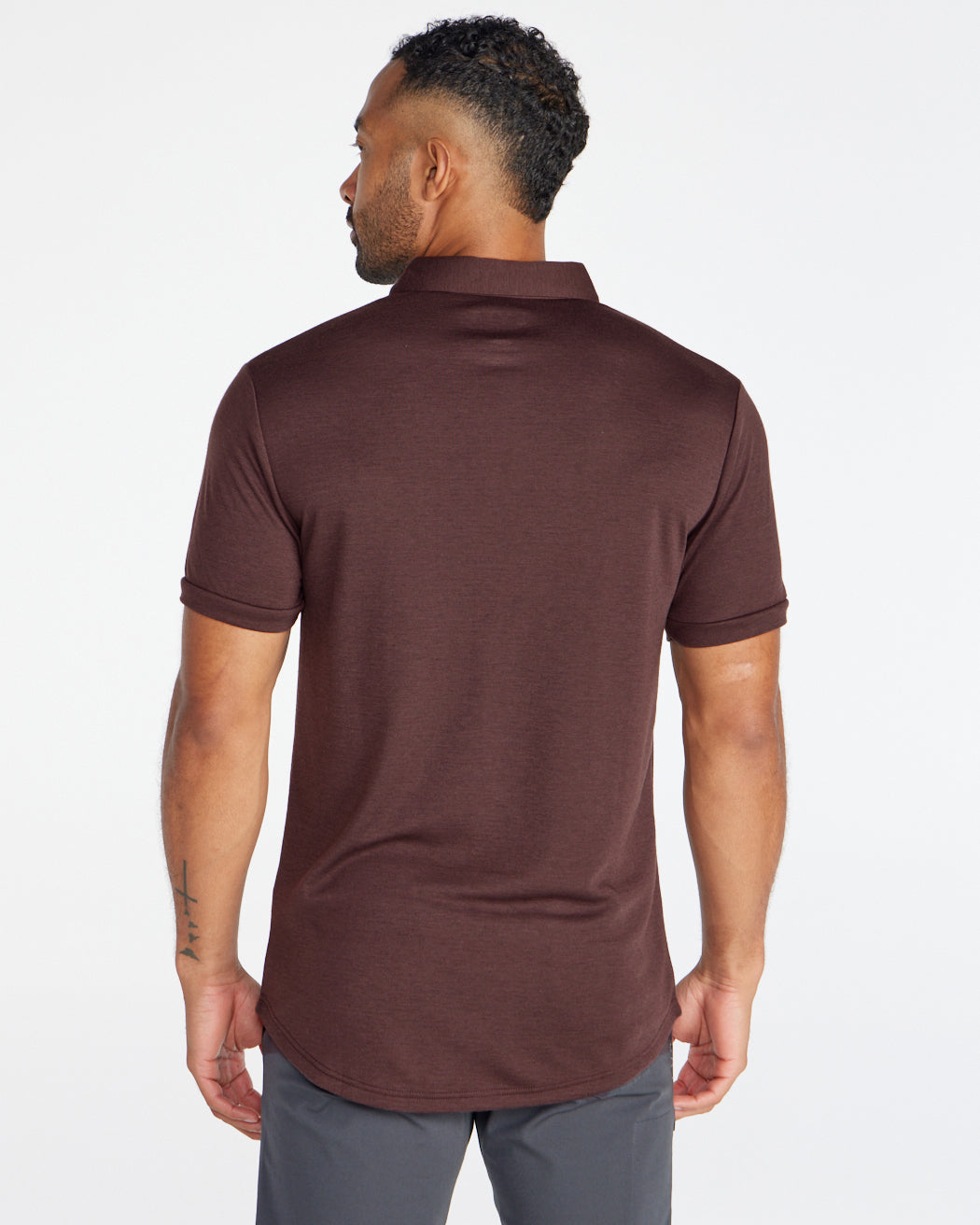 Comfort Wool Short Sleeve Polo