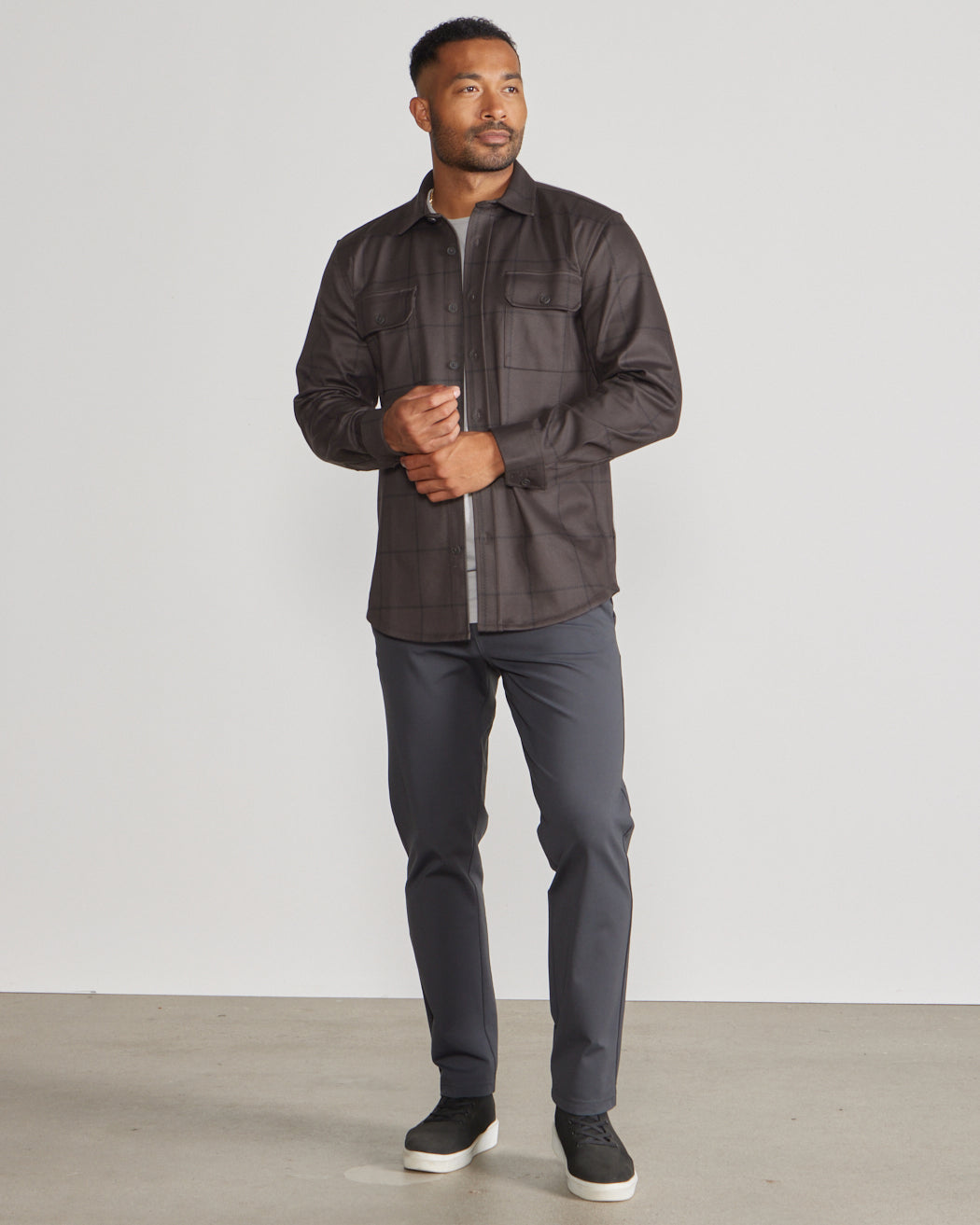 Plaid Coastal Overshirt