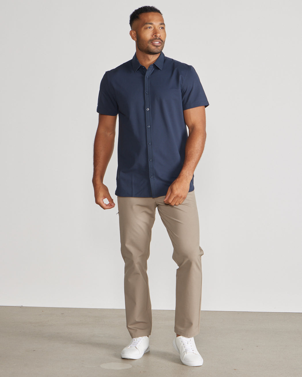 Vista Stretch Short Sleeve Button Down